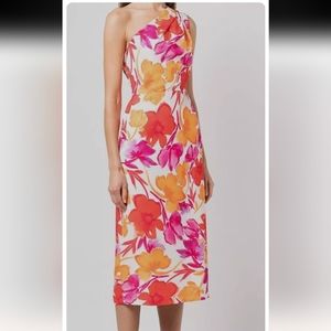 Milly- NWOT Elin Paper Peony Printed Dress Size 8